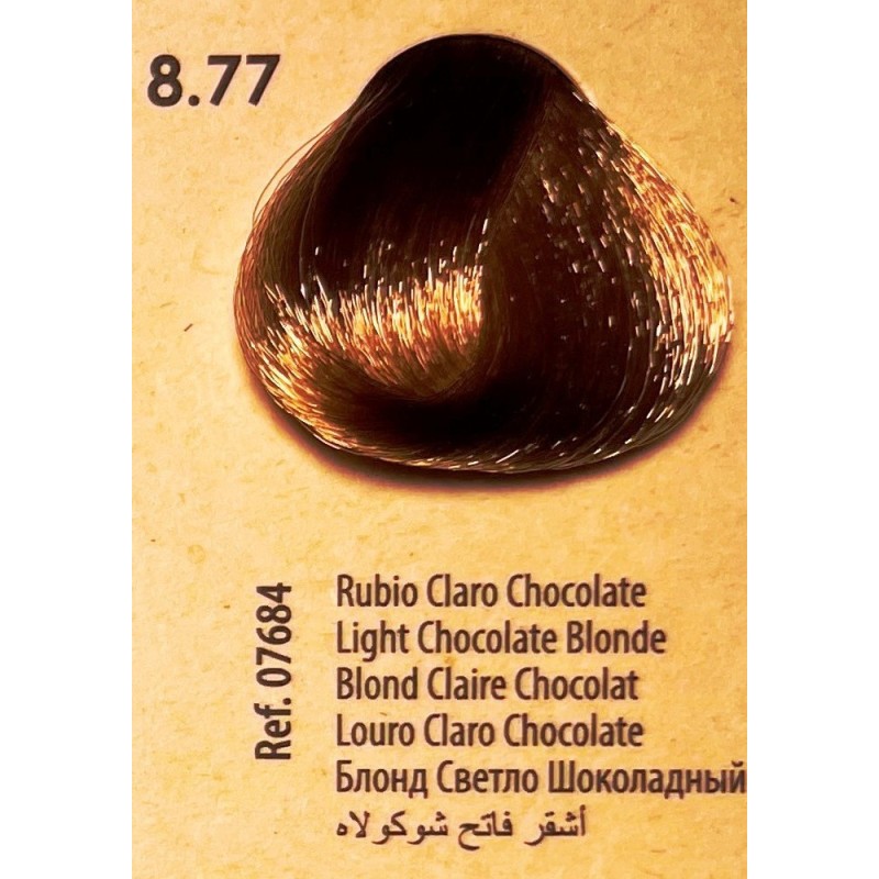 FRESH COLOUR Nº8.77 RUBIO CLARO CHOCO  FREE AMMONIA