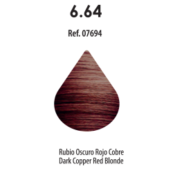 FRESH COLOUR Nº6.64 RUBIO OSCURO ROJO COBRE FREE AMMONIA