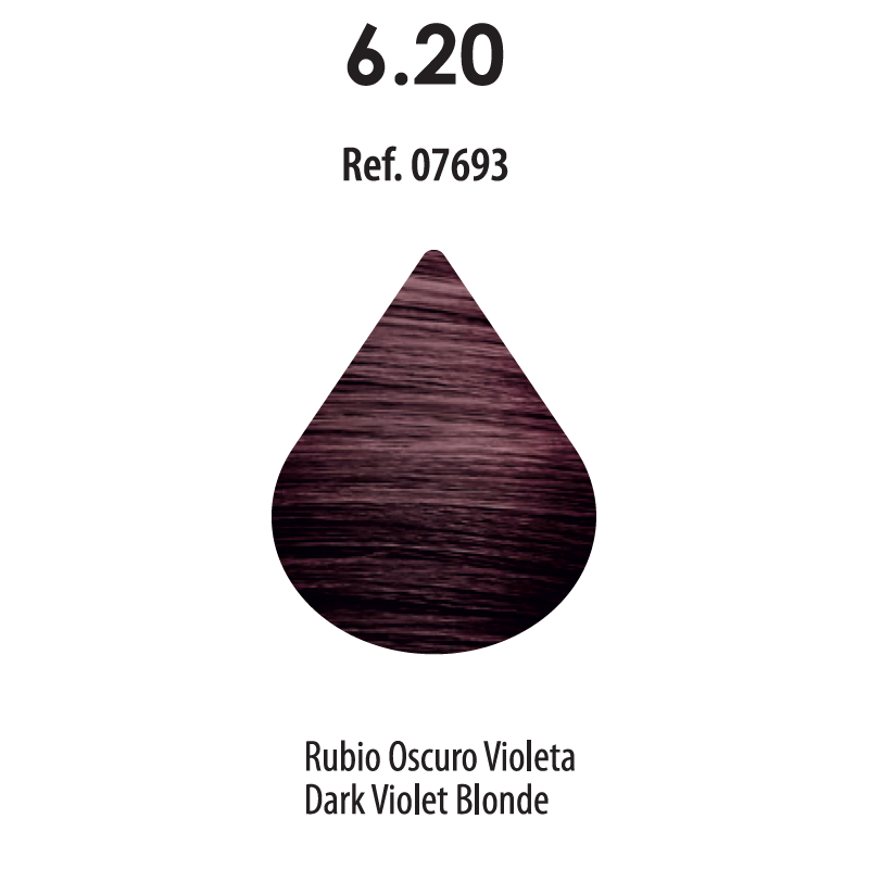FRESH COLOUR Nº6.20 RUBIO OSCURO VIOLETA FREE AMMONIA