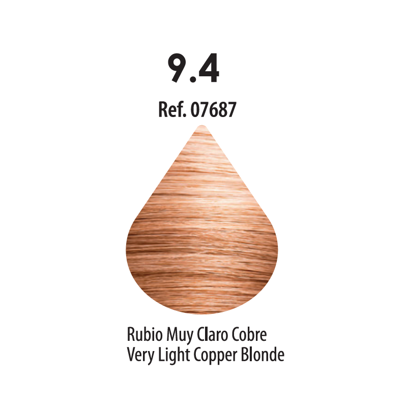 FRESH COLOUR Nº9.4 RUBIO MUY CLARO COBRE FREE AMMONIA