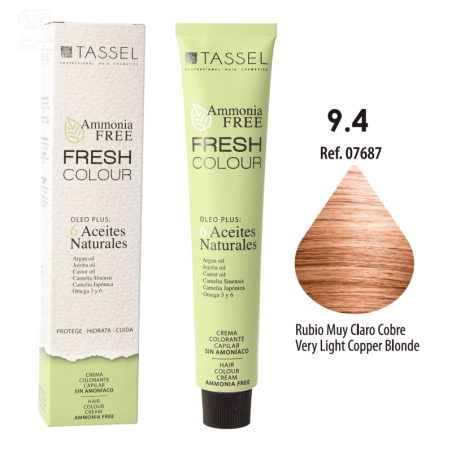 FRESH COLOUR Nº9.4 RUBIO MUY CLARO COBRE FREE AMMONIA