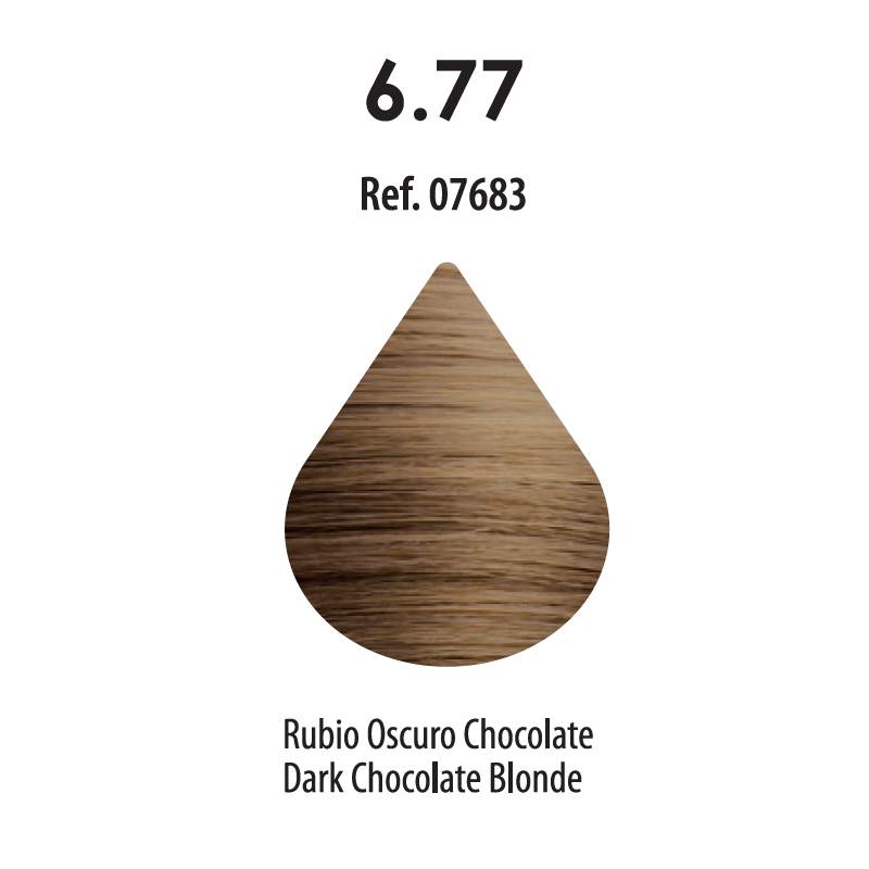 FRESH COLOUR Nº6.77 ROS FOSC CHOCOLATA FREE AMMONIA