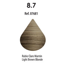 FRESH COLOUR Nº8.7 RUBIO CLARO MARRÓN FREE AMMONIA
