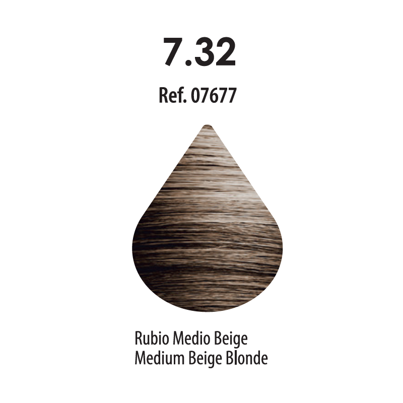 FRESH COLOUR Nº7.32 ROS MIG BEIGE FREE AMMONIA