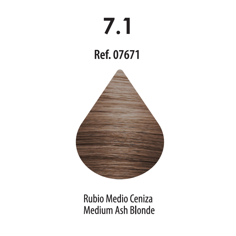 FRESH COLOUR Nº7.1 ROS MIG SENDRA FREE AMMONIA