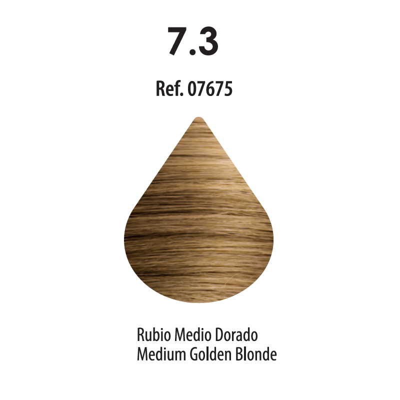 COULEUR FRAÎCHE Nº7.3 BLOND MOYEN DORÉ SANS AMMONIAQUE Tassel - 2