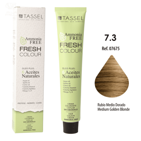 FRESH COLOUR Nº7.3 RUBIO MEDIO DORADO FREE AMMONIA