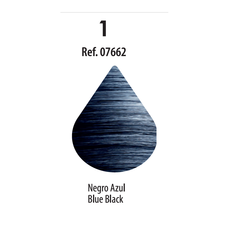FRESH COLOUR Nº1 NEGRO AZUL FREE AMMONIA