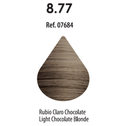 FRESH COLOUR Nº8.77 RUBIO CLARO CHOCO  FREE AMMONIA