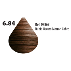 DOUSSE 6.84 RUBIO OSCURO MARRÓN COBRE