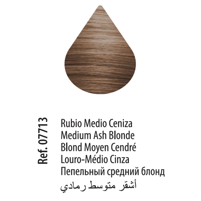 DOUSSE 7.1 RUBIO MEDIO CENIZA FREE AMMONIA - TINTE TASSEL