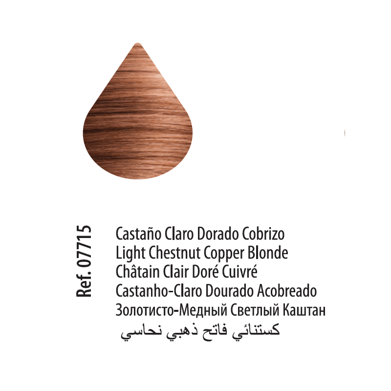 DOUSSE Nº5.34 CASTAÑO CLARO DORADO COBRIZO FREE AMONIA