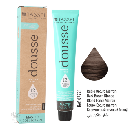 DOUSSE Nº6.8 RUBIO OSCURO MARRON FREE AMONIA