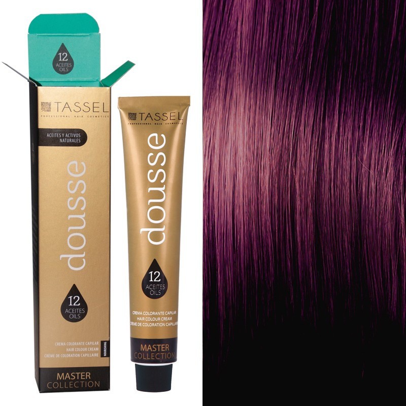 DOUSSE 4.65 CASTAÑO MEDIO VIOLETA ROJIZO - TINTE TASSEL (06848)