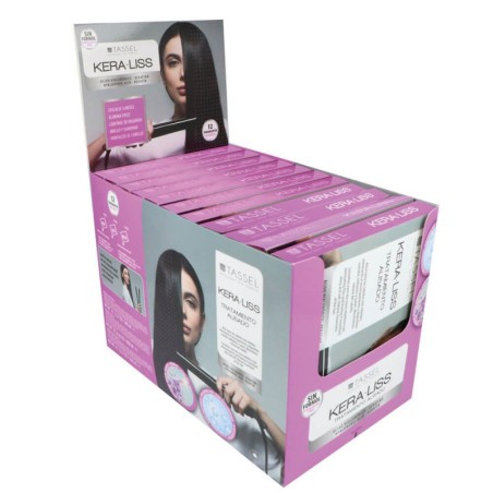 CAJA 12 TRATAMIENTOS ALISADO KERATINA + HYALURÓNICO