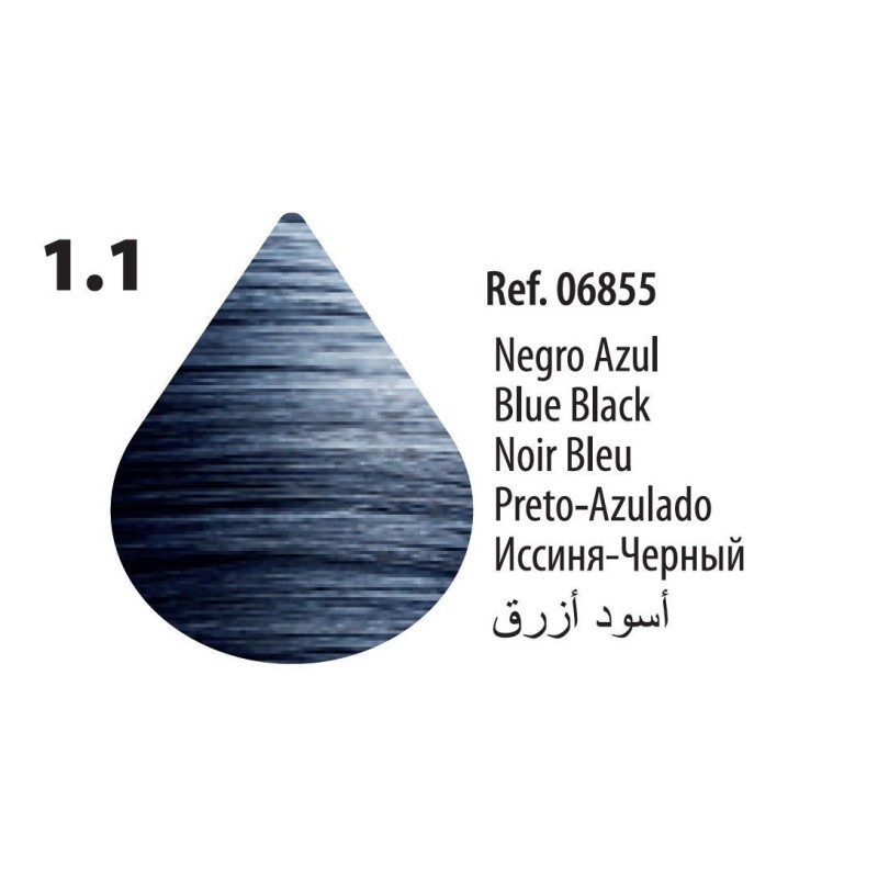 DOUSSE 1.1 NEGRO AZUL - TINTE TASSEL (06855)