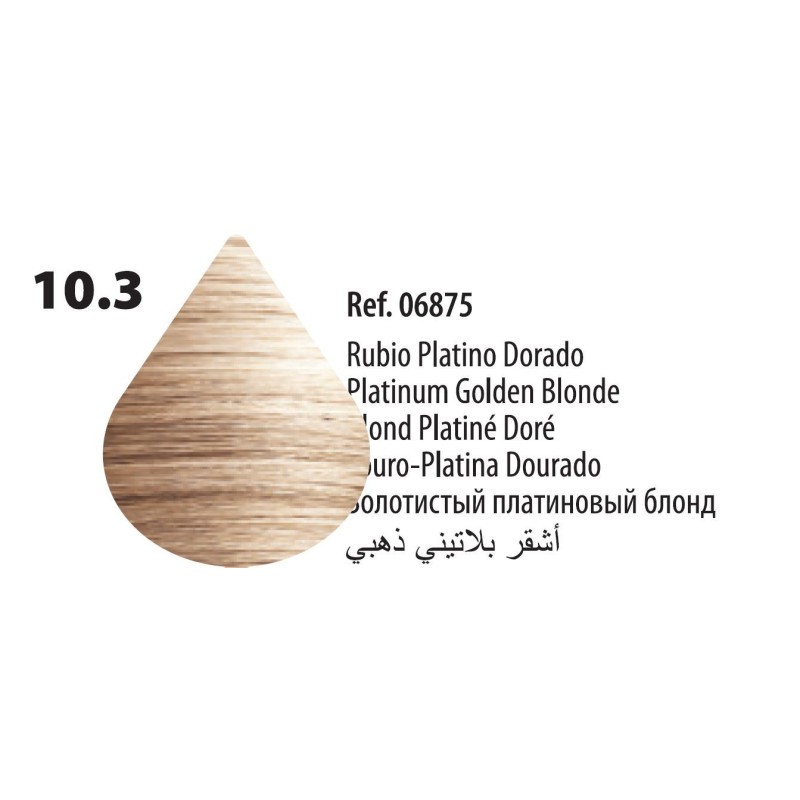 DOUSSE 10.3 RUBIO PLATINO DORADO - TINTE TASSEL (06875)