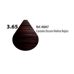 DOUSSE 3,65 CASTAÑO OSCURO VIOLETA ROJIZO - TINTE TASSEL (06847)