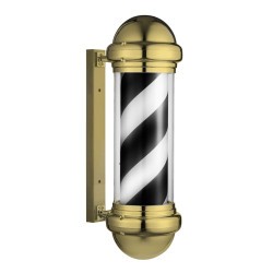 POLO BARBEIRO PEQUENO: Cor - Cromo Barber Line - 2