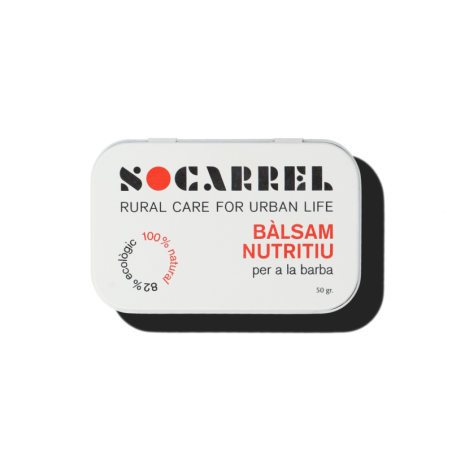Bálsamo nutritivo para barba y bigote Socarrel