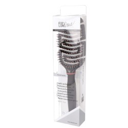 Cepillo flexible de doble púa en caja