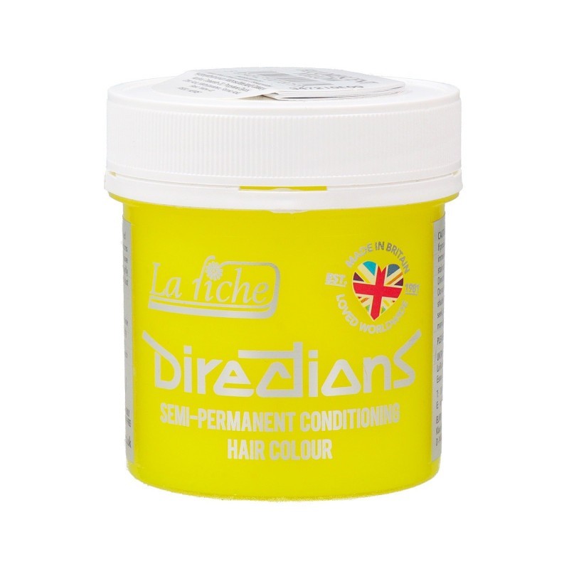 Directions Semi Permanente Hair Color Amarillo Fuorescente (Fluorescent Yellow)