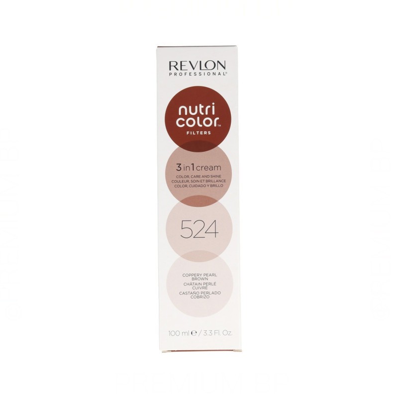 Revlon Nutri Color Filters 524/Castaño Perlado Cobrizo 100 ml