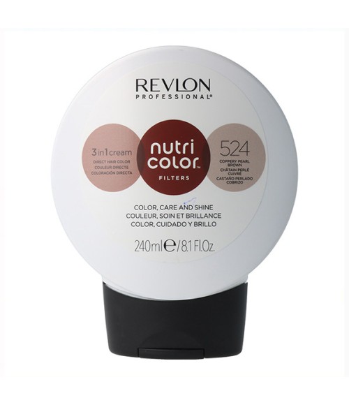 Revlon Nutri Color Filters 524/Castaño Perolado Cobre 240 ml