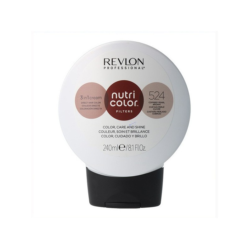 Revlon Nutri Color Filters 524/Castaño Perolado Cobre 240 ml