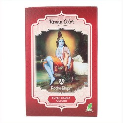 Radhe Shyam Henna En Polvo Super Caoba Oscuro 100G