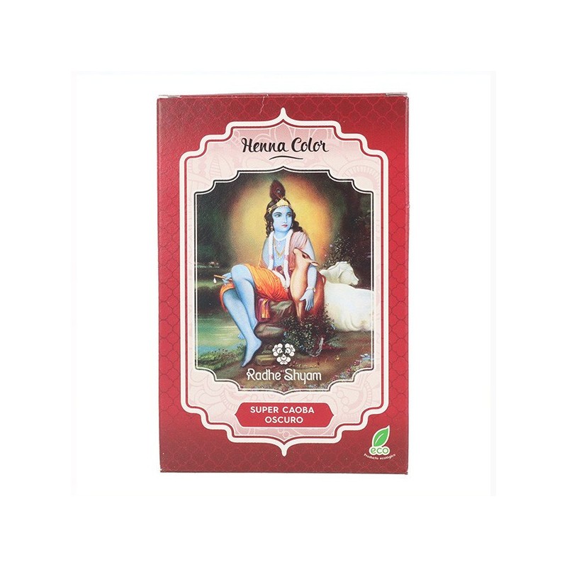 Radhe Shyam Henna En Polvo Super Caoba Oscuro 100G