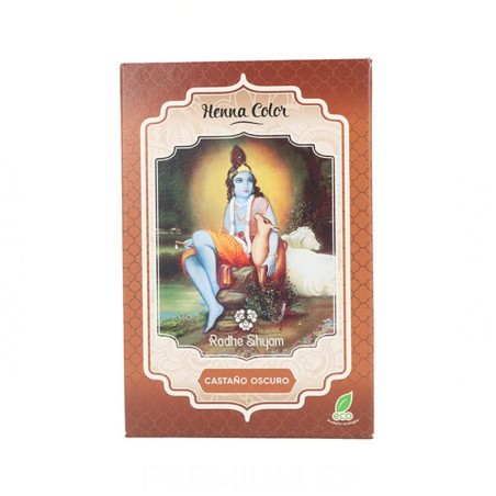 Radhe Shyam Henna En Polvo Castaño Claro 100G