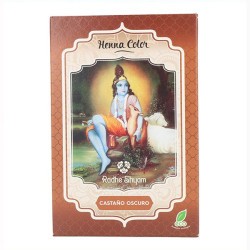 Radhe Shyam Henna En Polvo Castaño Oscuro 100G