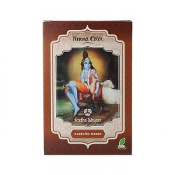 Radhe Shyam Henna En Polvo Castaño Medio 100G