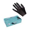 CAJA 100 GUANTES NITRILO NEGRO SIN POLVO : Talla - S