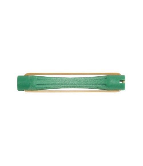 BOLSA 100 BIGUDIS PLAS. : Color - Verde