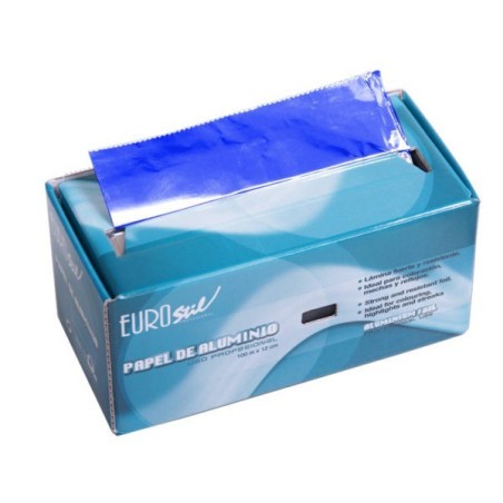 ROLLO PAPEL ALUMINIO 100 M. : Color - Azul