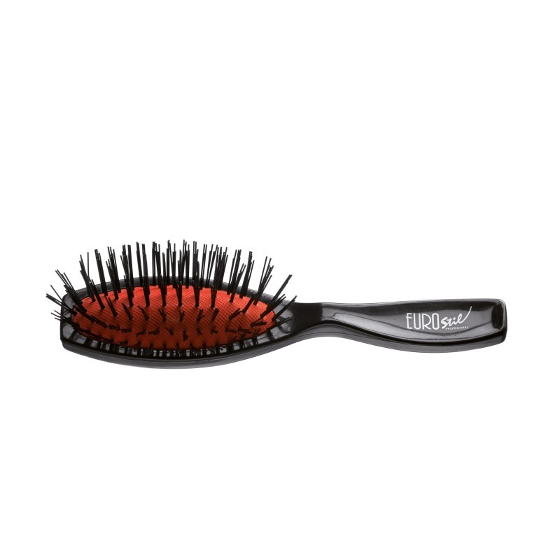 CEPILLO GOMA FUELLE NYLON PEQUEÑO : Color - Negro