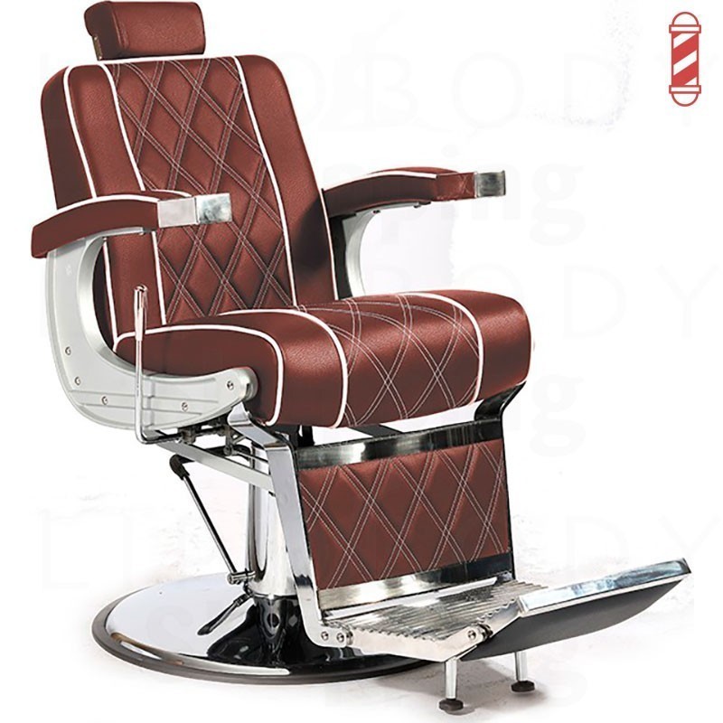 SILLON BARBERO VIGOR marron / granate