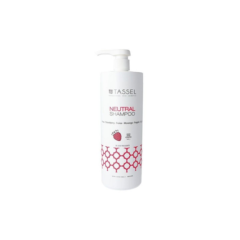 SHAMPOO NEUTRO DE MORANGO: Volume - 1 L