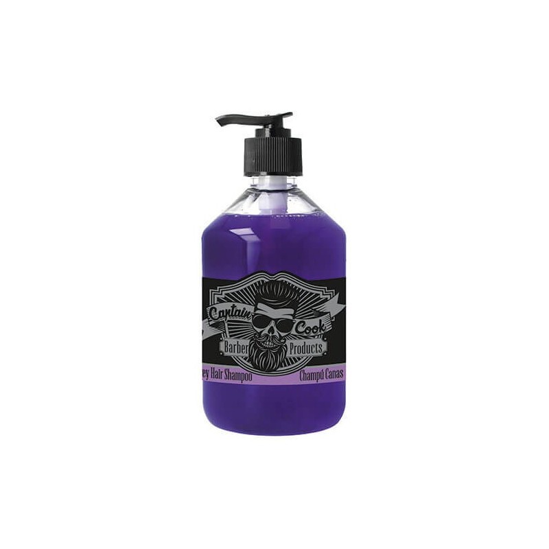 XAMPÚ SILVER PER A CABELLS GRISOS CAPTAIN COOK 500ML
