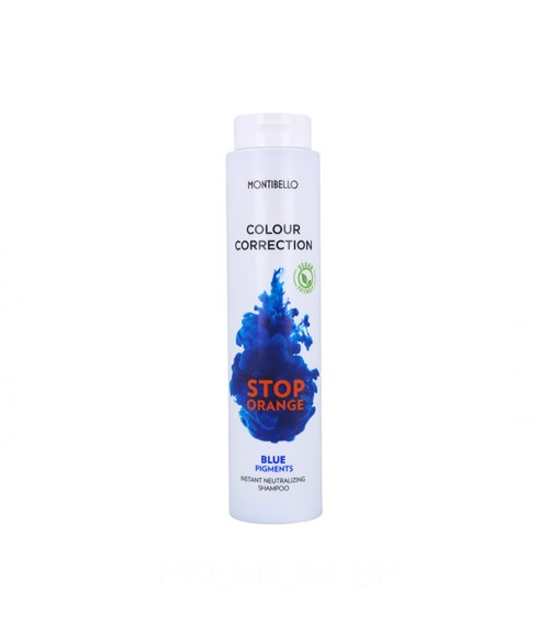 Montibello Colour Correction Stop Orange Xampú 300 ml (Neutralitzador+Pigment Blau)