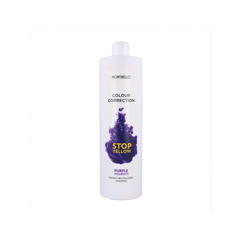 Montibello Colour Correction Stop Yellow Xampú 1000 ml (Neutralitzador+Pigment Lila)