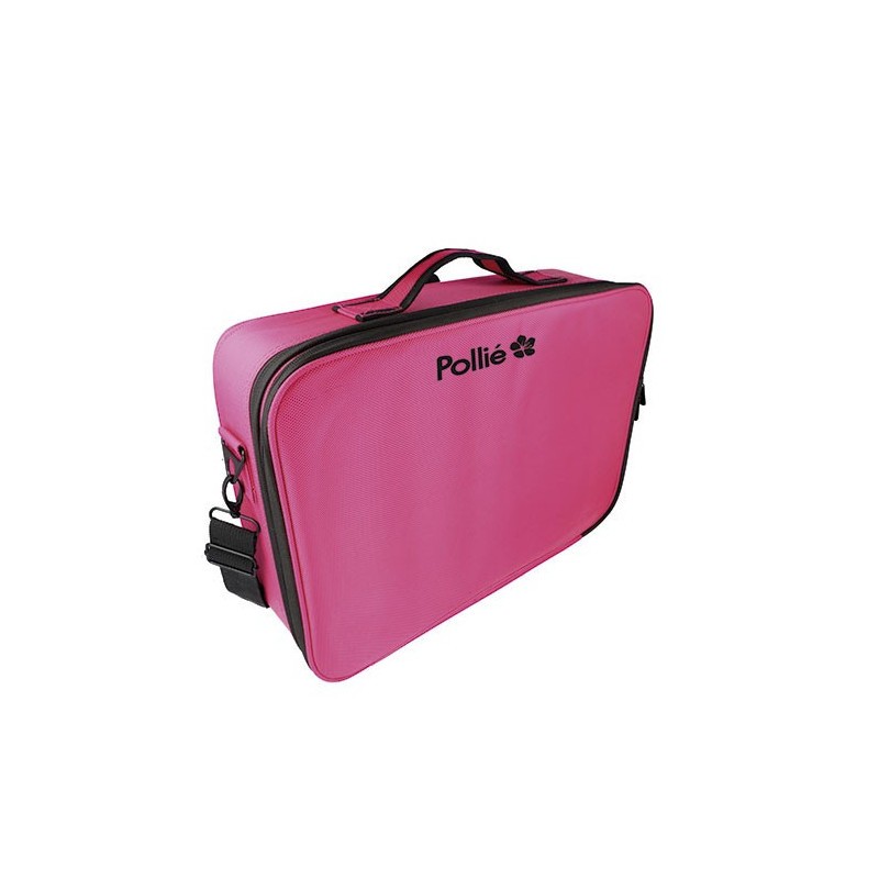 AKTENTASCHE MIT FUCHSIA FARBENEN WERKZEUGEN 42X13X31