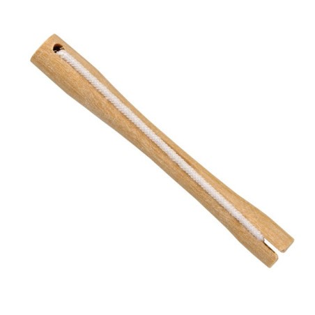 SACCHETTO 12 PZ. BIGODINI IN LEGNO N.2