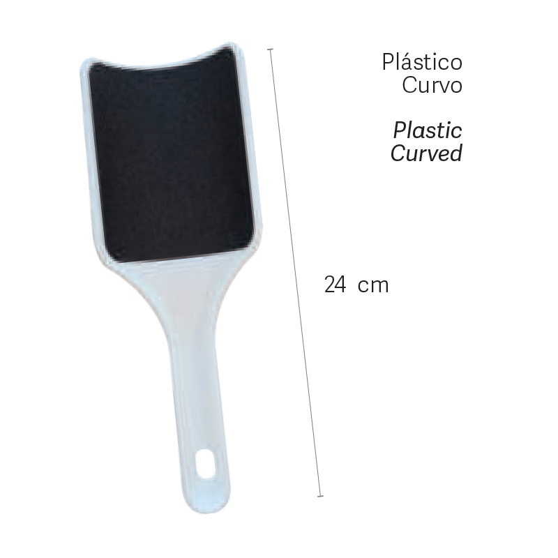 RASPACALLI PEDICURE PLASTICA CURVA