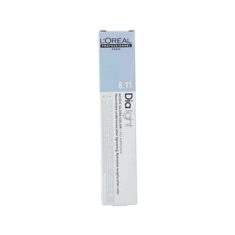 Loreal Dia Light Tinte Sin Amoníaco 50 ml Color 8.11