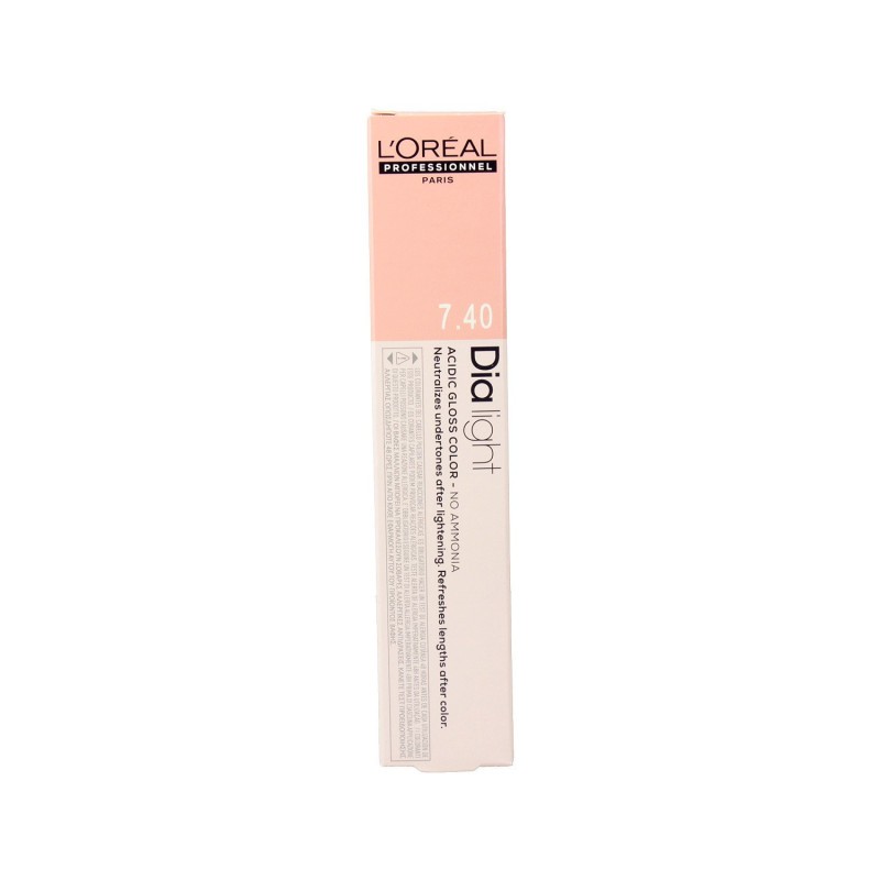 Loreal Dia Light Tinte Sin Amoníaco 50 ml Color 7.40