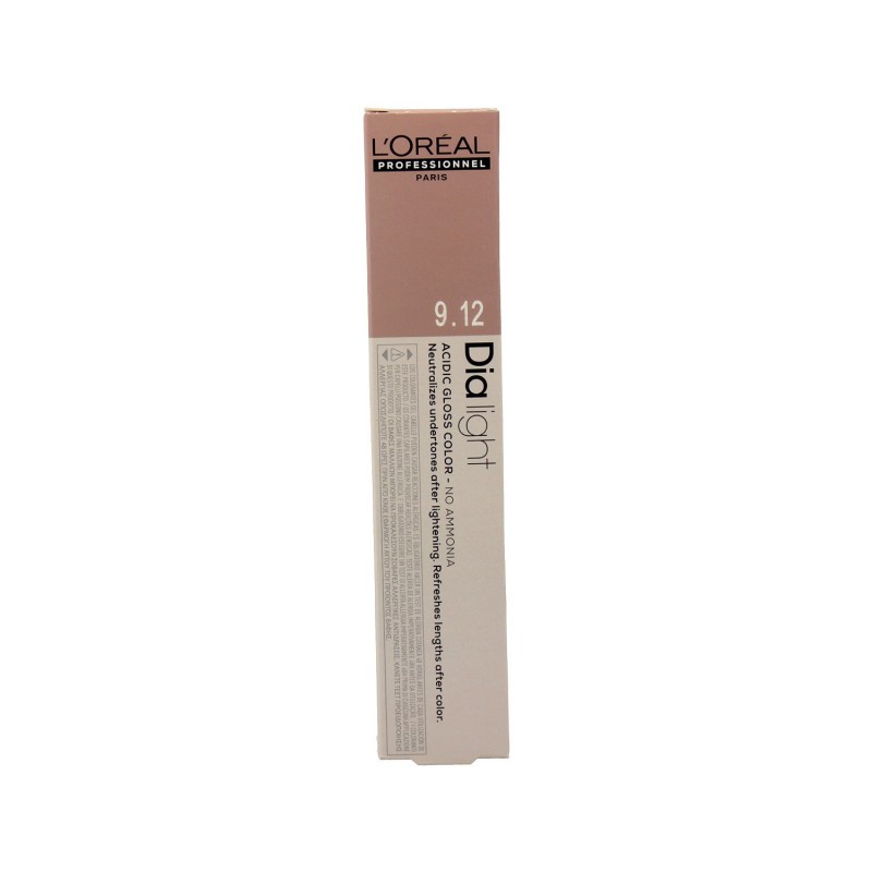 Loreal Dia Light Tinte Sin Amoníaco 50 ml Color 9.12