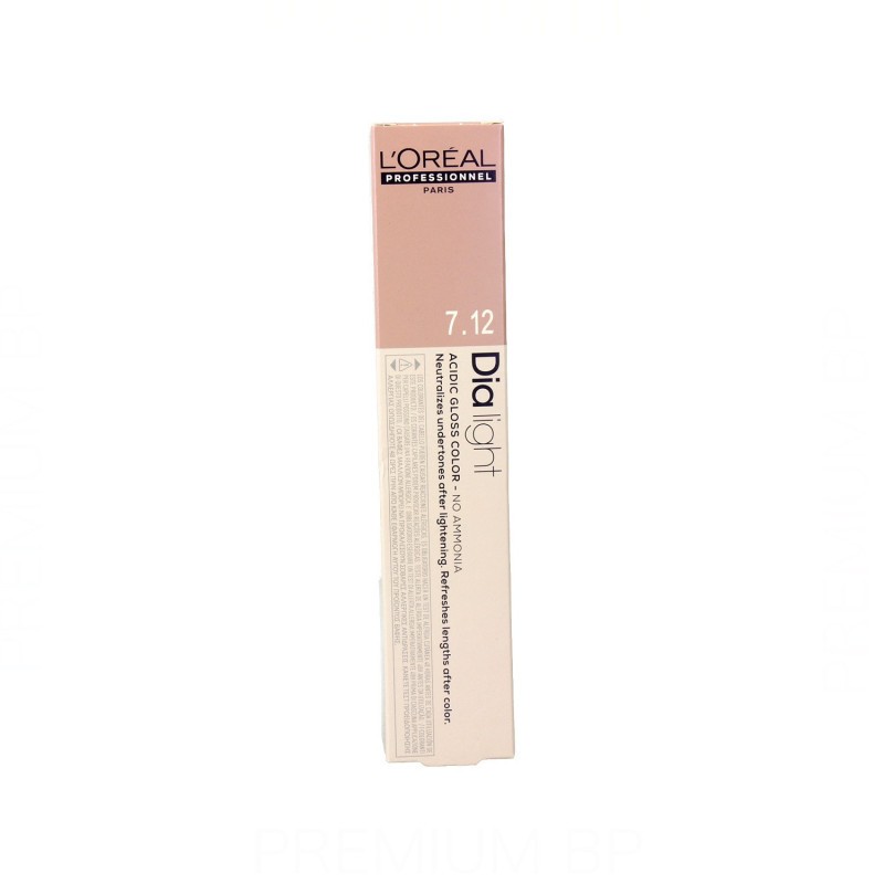 Loreal Dia Light Tinte Sin Amoníaco 50 ml Color 7.12